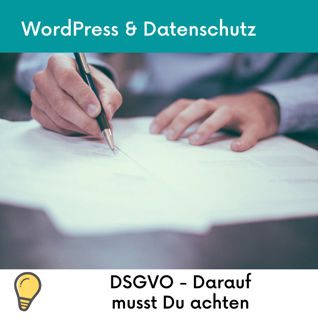 WordPress DSGVO