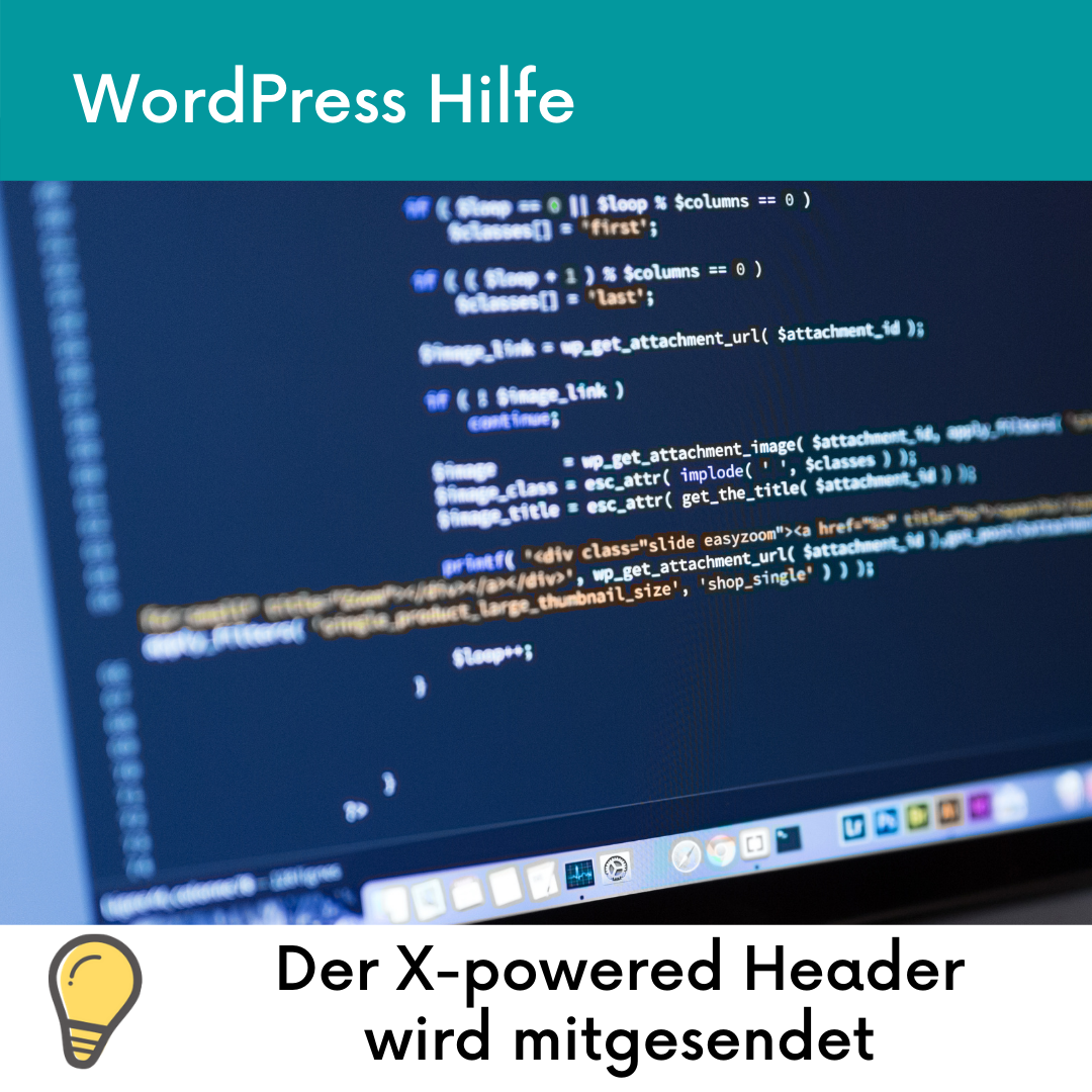 WordPress der x-powered header wird unnötigerweise mitgesendet